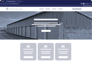 self storage website template