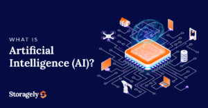 AI graphic reading What Is Artificial Intelligence (AI)?