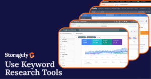 Examples of keyword research tools.
